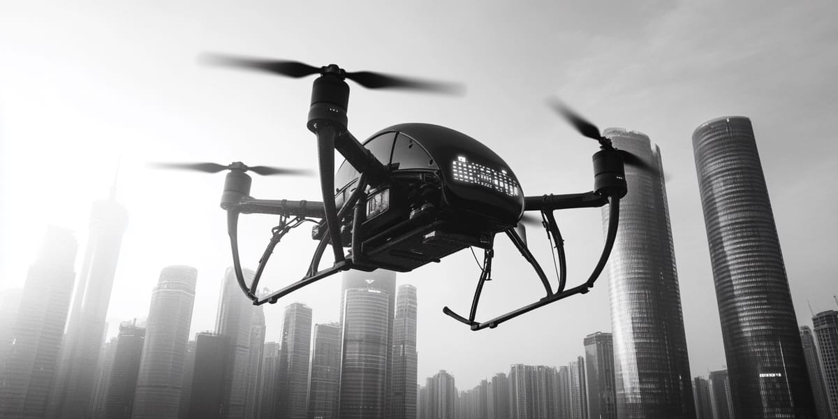 China Leads Air Mobility Revolution With Blockchain-Powered Drone Taxis