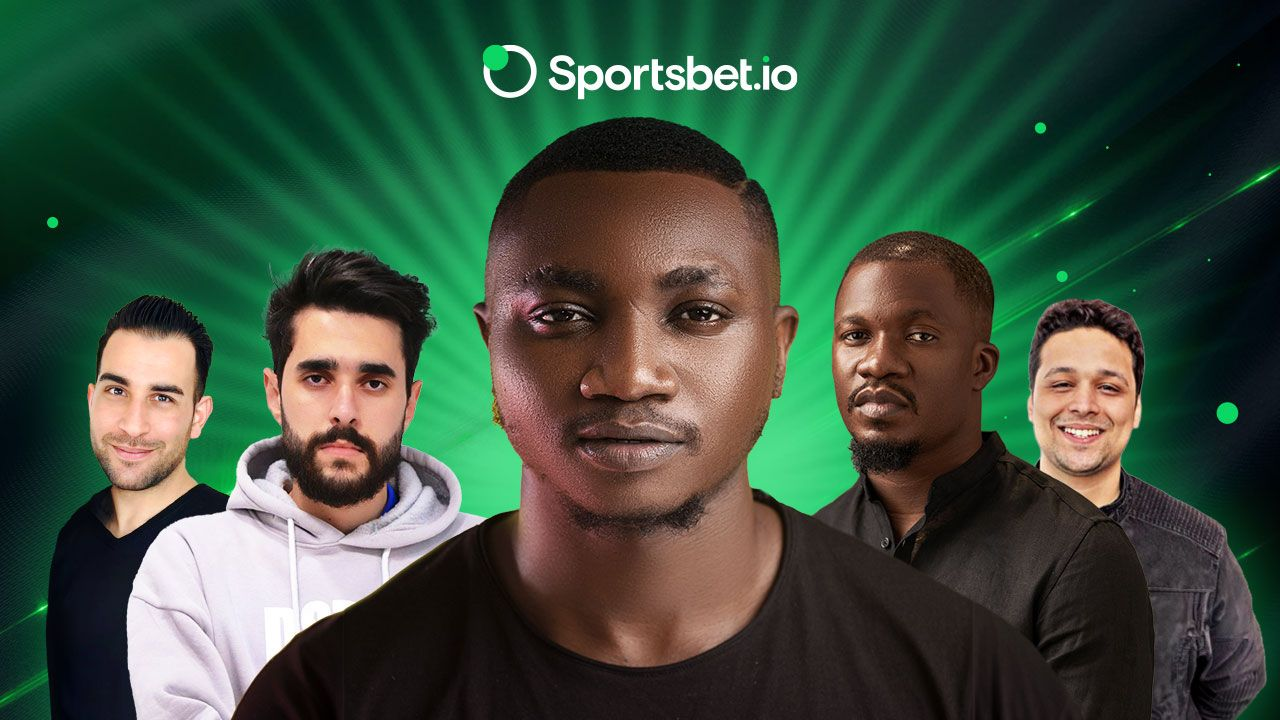 Five New Creators go all-in with Sportsbet.io