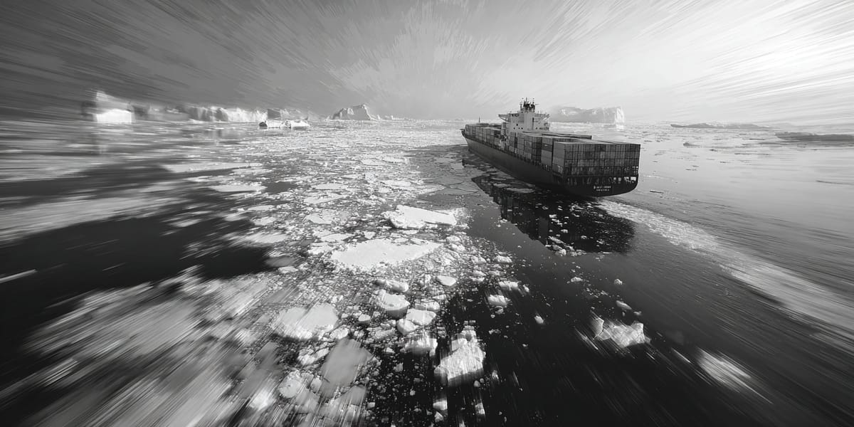 Arctic Ice Melt Opens Commercial Shipping Routes Between Asia and Europe