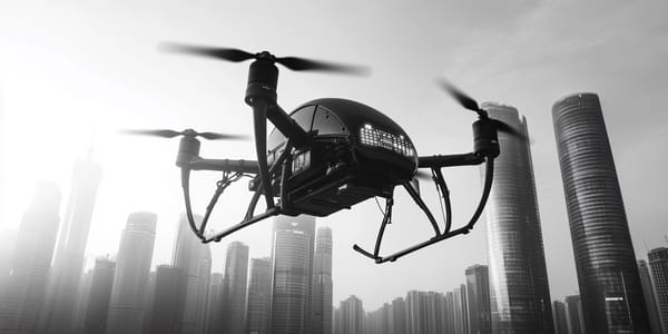 China Leads Air Mobility Revolution With Blockchain-Powered Drone Taxis